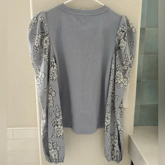 Anthro Dolan puffed sleeves top - Picture 8 of 9